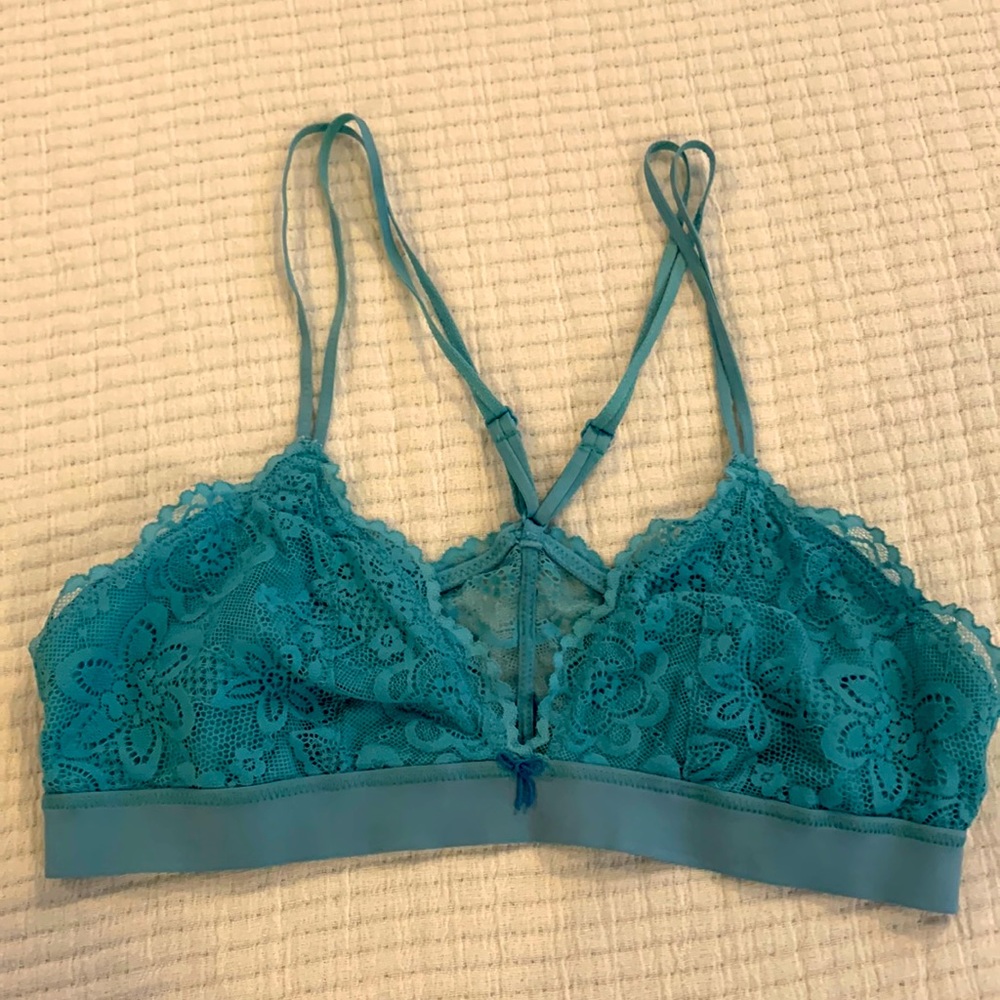AERIE teal bralette